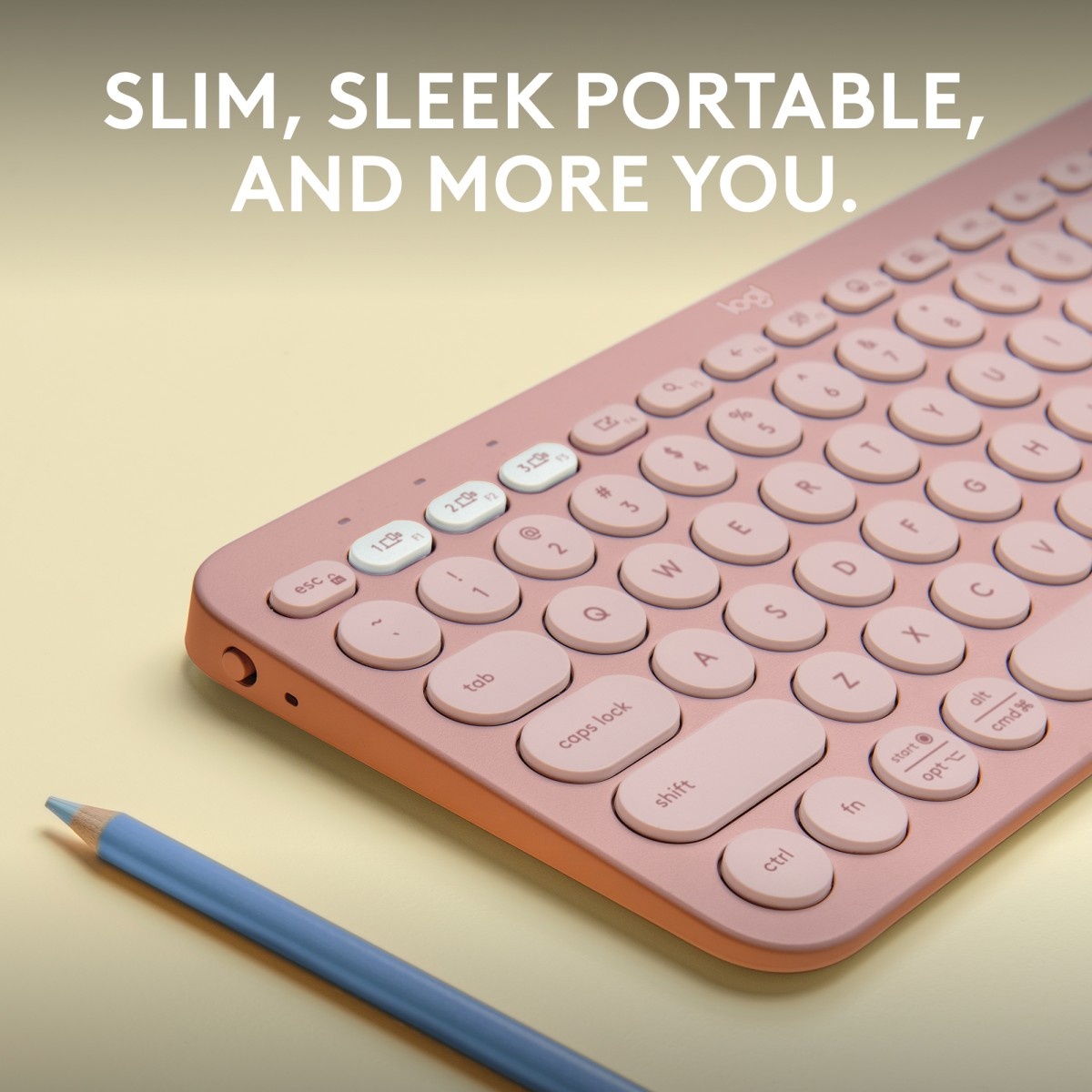 LOGITECH Logitech 920-011853 Pebble Keys 2 K380S Tonal Rose Tastiera Wireless - TASTIERE E CONTROLLER | TecnoCARE.net Sabaudia, Latina, Terracina, San Felice Circeo e Pontinia