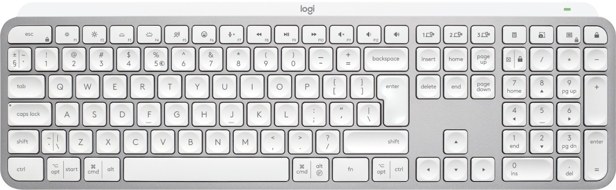 LOGITECH Logitech Master MX Keys S tastiera Universale Bluetooth QWERTY US International Grigio - TASTIERE E CONTROLLER | TecnoCARE.net Sabaudia, Latina, Terracina, San Felice Circeo e Pontinia