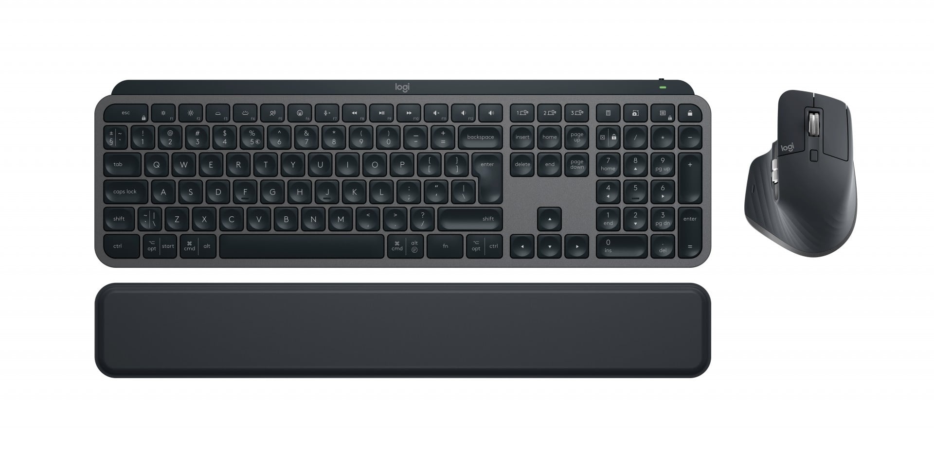 LOGITECH Logitech Master MX Keys S Combo tastiera Mouse incluso Ufficio Bluetooth QWERTY US International Grafite - TASTIERE E CONTROLLER | TecnoCARE.net Sabaudia, Latina, Terracina, San Felice Circeo e Pontinia
