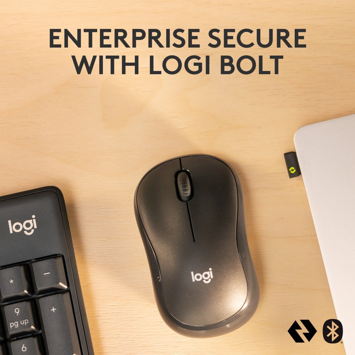 LOGITECH Logitech MK370 Combo for Business tastiera Mouse incluso Ufficio Bluetooth QWERTZ Svizzere Grafite - TASTIERE E CONTROLLER | TecnoCARE.net Sabaudia, Latina, Terracina, San Felice Circeo e Pontinia
