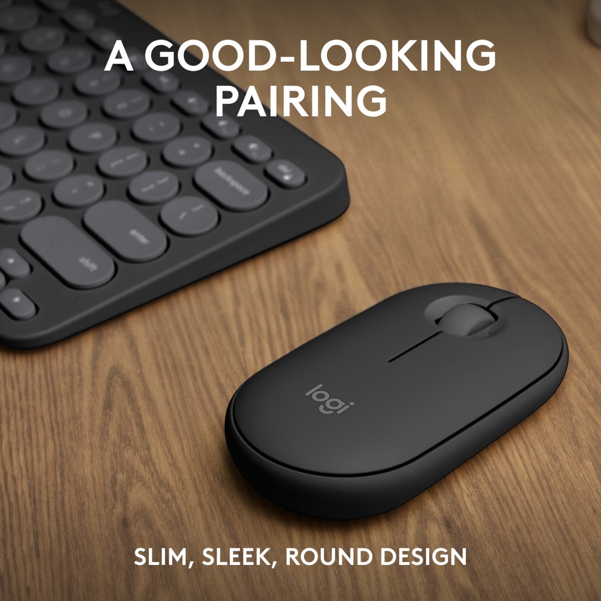 LOGITECH Logitech Pebble 2 Combo tastiera Mouse incluso Universale RF senza fili + Bluetooth QWERTY US International Grafite - TASTIERE E CONTROLLER | TecnoCARE.net Sabaudia, Latina, Terracina, San Felice Circeo e Pontinia