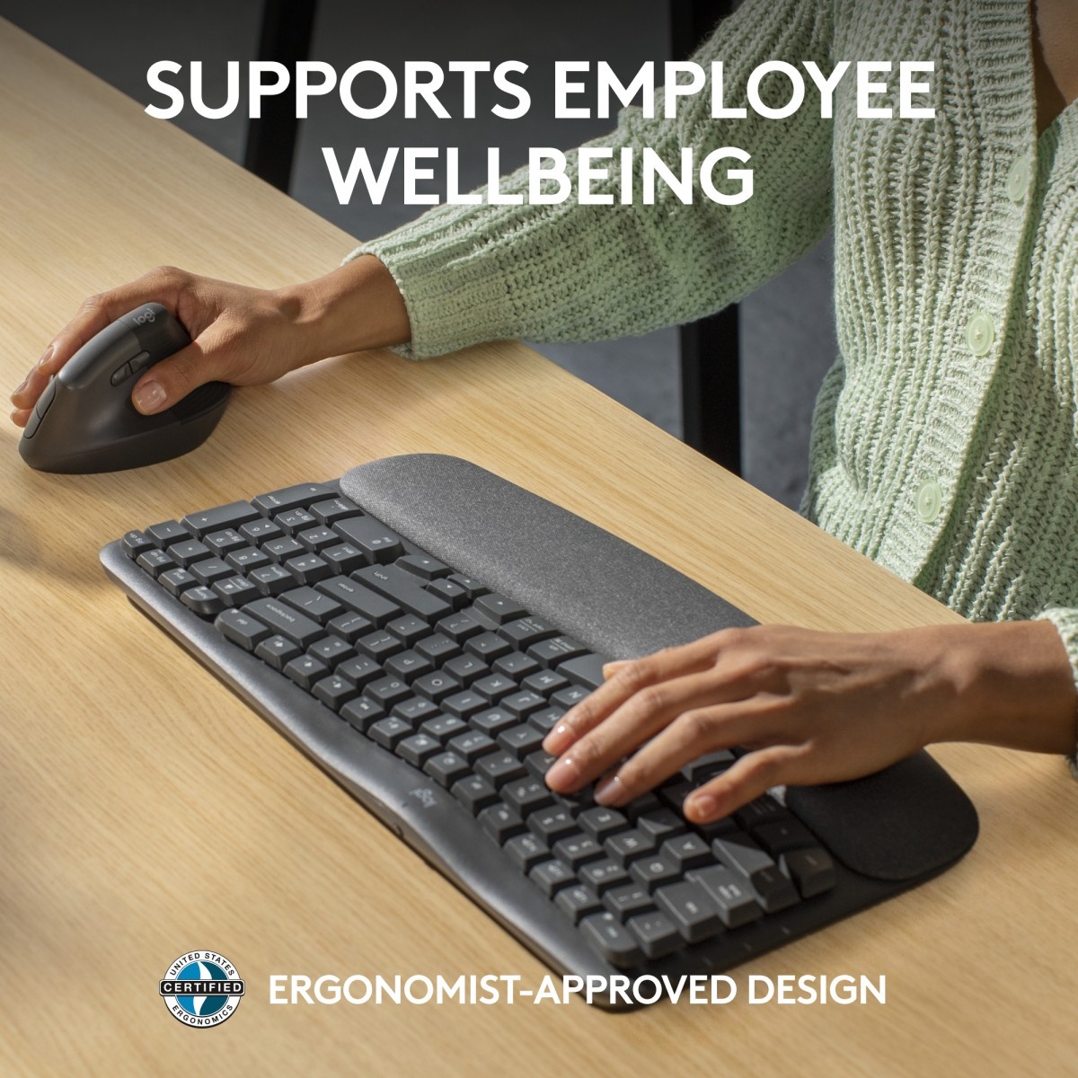 LOGITECH Logitech ERGO Wave Keys tastiera Ufficio RF senza fili + Bluetooth AZERTY Francese Grafite - TASTIERE E CONTROLLER | TecnoCARE.net Sabaudia, Latina, Terracina, San Felice Circeo e Pontinia