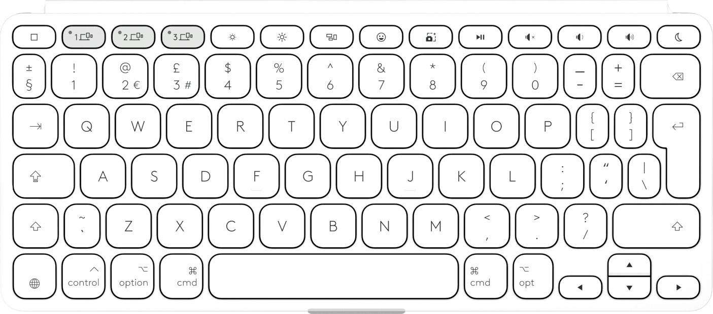 LOGITECH Logitech 920-013018 tastiera Universale Bluetooth QWERTY US International Bianco - TASTIERE E CONTROLLER | TecnoCARE.net Sabaudia, Latina, Terracina, San Felice Circeo e Pontinia