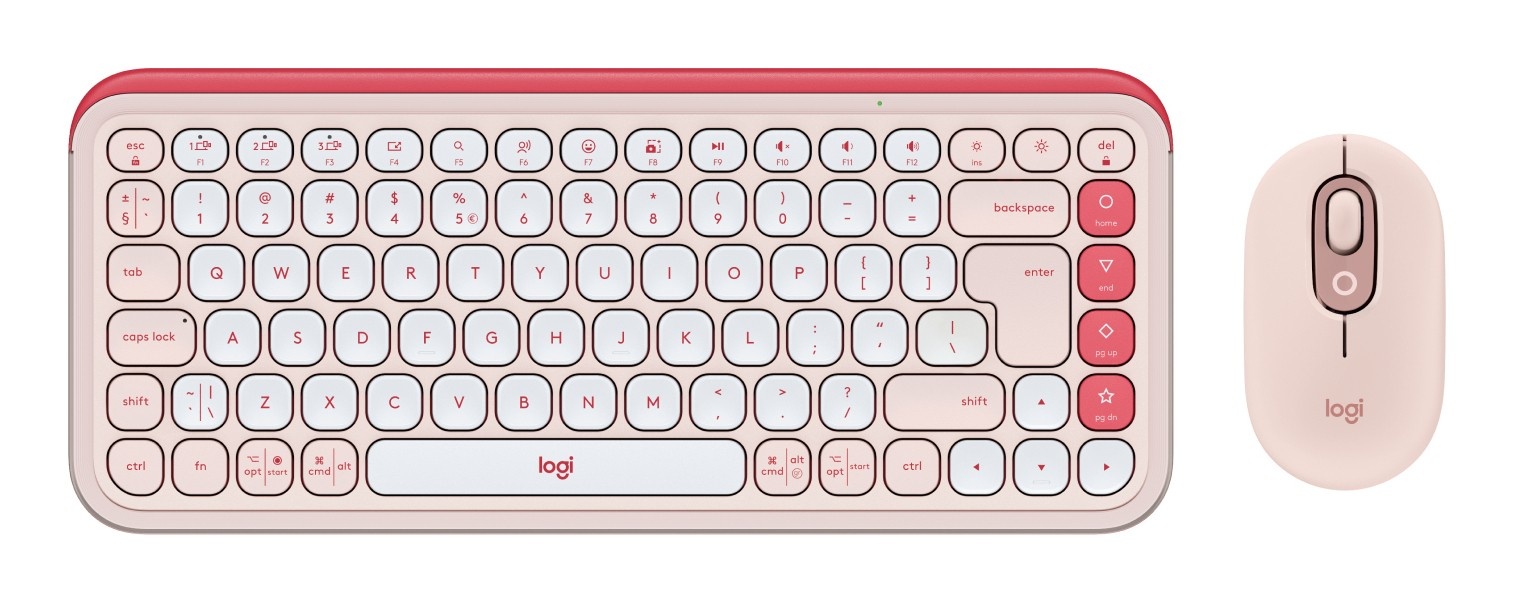 LOGITECH Logitech 920-013142 POP Icon Combo Mouse e Tastiera Rosa - TASTIERE E CONTROLLER | TecnoCARE.net Sabaudia, Latina, Terracina, San Felice Circeo e Pontinia