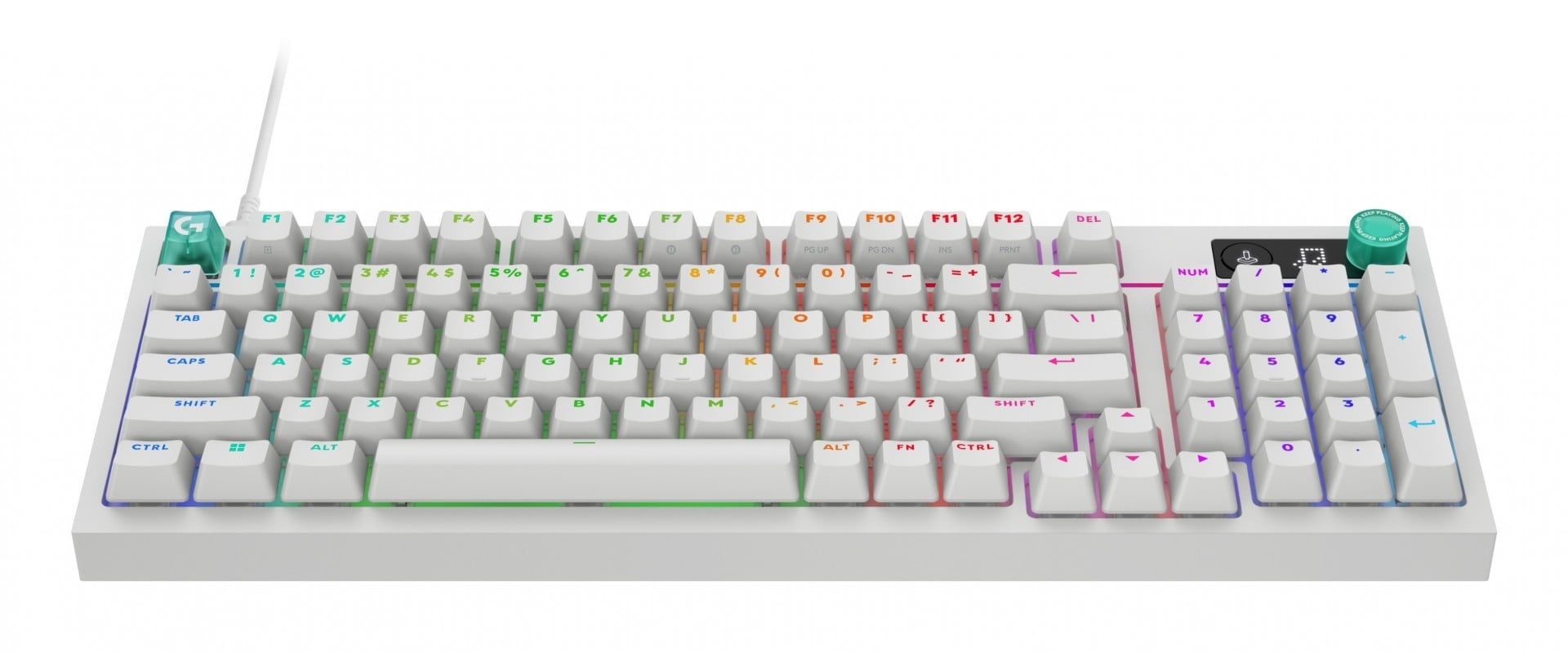 LOGITECH Logitech 920-014231 G316 X 98 - Bianco QWERTY INTL - TASTIERE E CONTROLLER | TecnoCARE.net Sabaudia, Latina, Terracina, San Felice Circeo e Pontinia