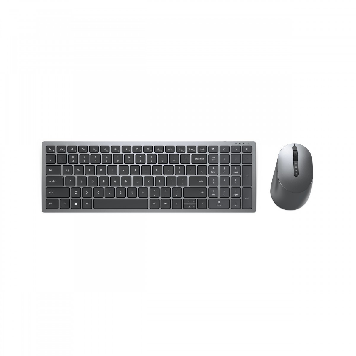 DELL Dell KM7120W - Full-size (100%) - RF senza fili + Bluetooth - QWERTY - Grigio - Titanio - Mouse incluso - TASTIERE E CONTROLLER | TecnoCARE.net Sabaudia, Latina, Terracina, San Felice Circeo e Pontinia