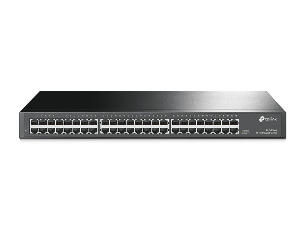 TP-LINK TP-Link TL-SG1048 switch di rete Non gestito Gigabit Ethernet (10/100/1000) 1U Nero - RETI | TecnoCARE.net Sabaudia, Latina, Terracina, San Felice Circeo e Pontinia