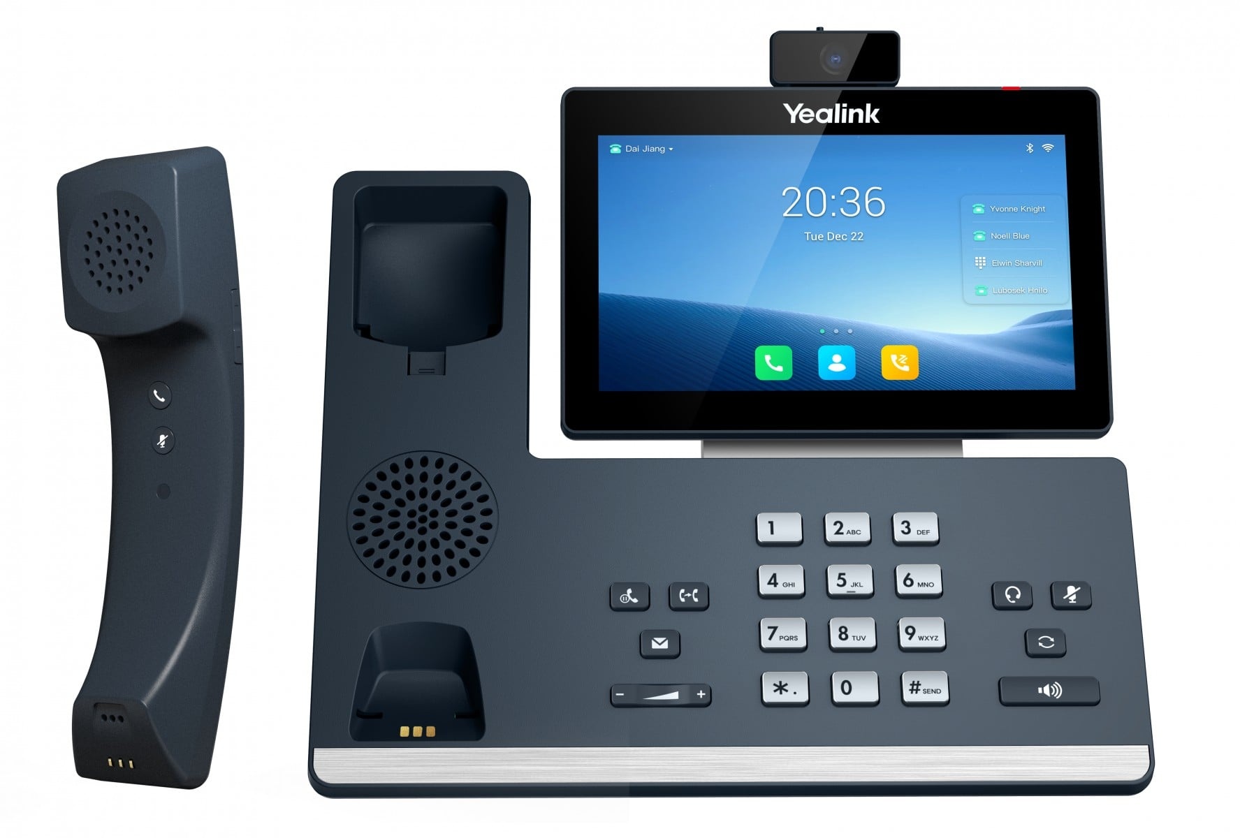 YEALINK Yealink 1201606 telefono IP Grigio LCD Wi-Fi - APPARECCHIATURA TELEFONICA | TecnoCARE.net Sabaudia, Latina, Terracina, San Felice Circeo e Pontinia