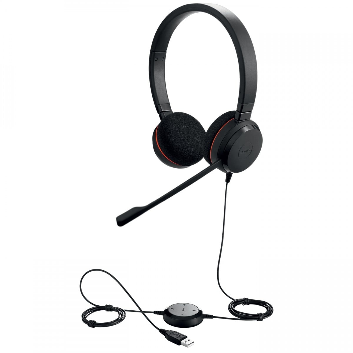 JABRA Jabra Evolve 20 UC Stereo Auricolare Cablato A Padiglione Ufficio USB tipo A Nero - AUDIO E CUFFIE PORTATILI | TecnoCARE.net Sabaudia, Latina, Terracina, San Felice Circeo e Pontinia