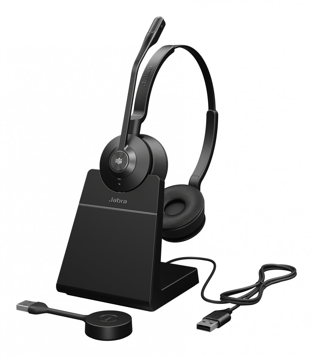 JABRA Jabra 9659-455-111 Engage 55 SE Cuffia Wireless da Ufficio con Supporto - AUDIO E CUFFIE PORTATILI | TecnoCARE.net Sabaudia, Latina, Terracina, San Felice Circeo e Pontinia