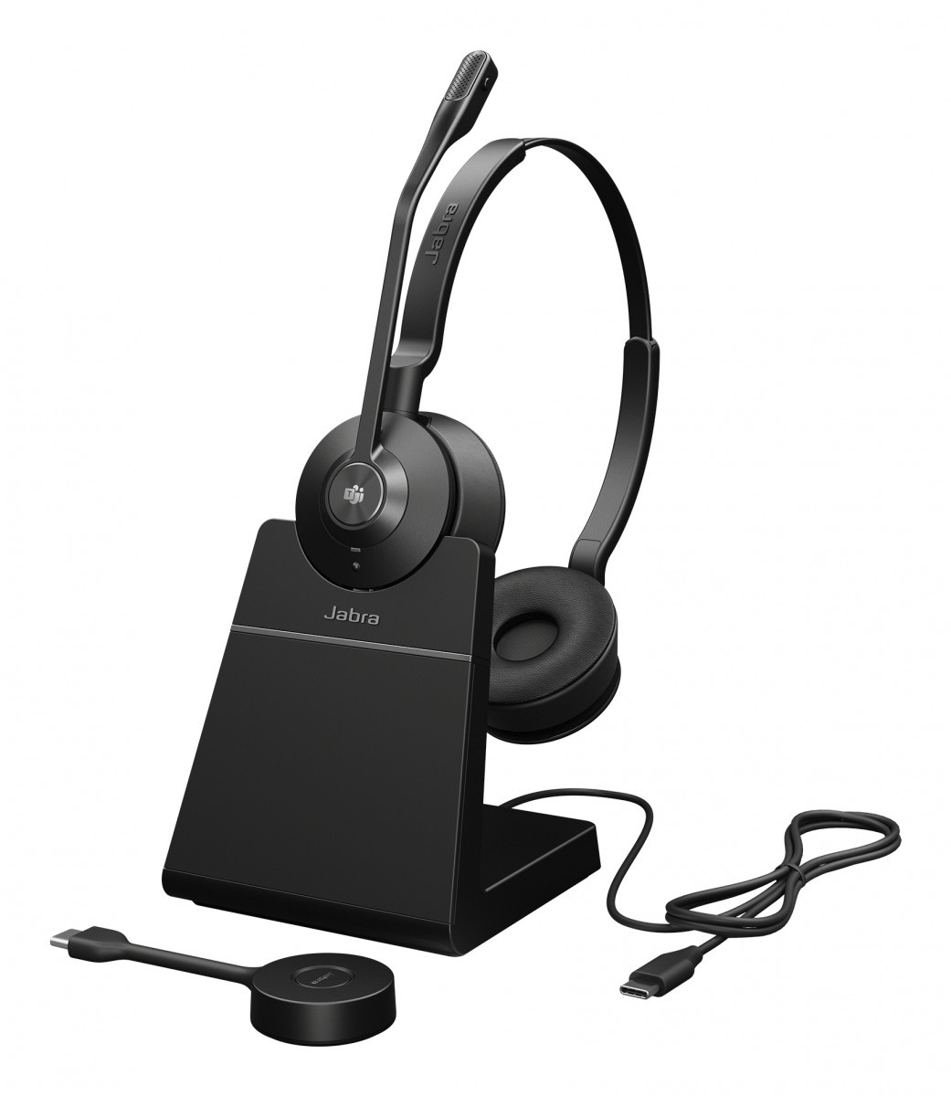 JABRA Jabra 9659-475-111 Engage 55 SE Cuffia Wireless per Ufficio con Supporto - AUDIO E CUFFIE PORTATILI | TecnoCARE.net Sabaudia, Latina, Terracina, San Felice Circeo e Pontinia