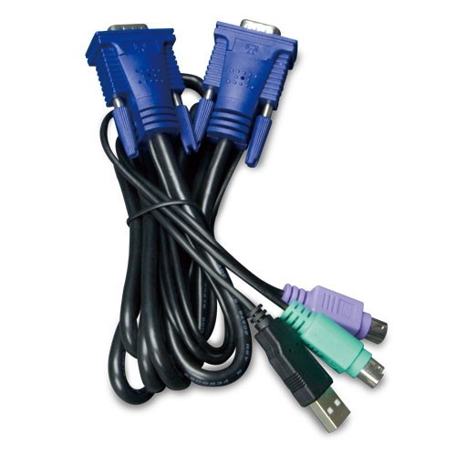 PLANET PLANET KVM-KC1-1.8 cavo per tastiera, video e mouse Nero, Blu 1,8 m - CAVI PER COMPUTER E PERIFERICHE | TecnoCARE.net Sabaudia, Latina, Terracina, San Felice Circeo e Pontinia