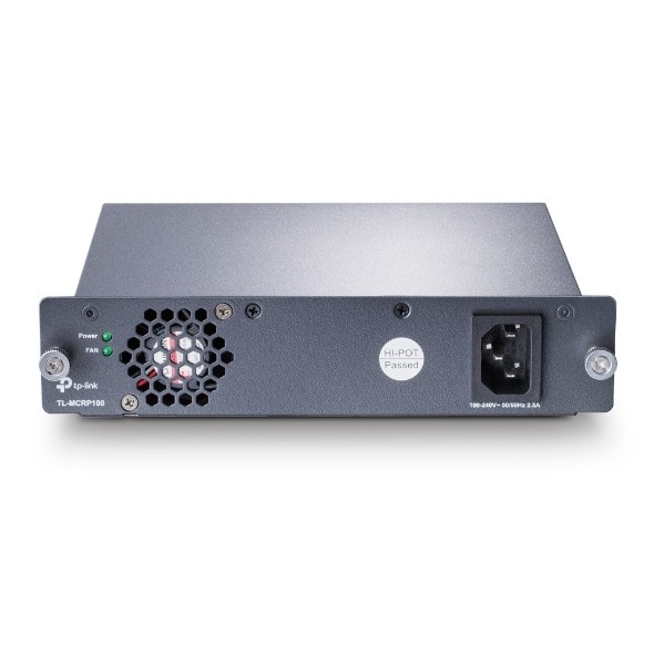 TP-LINK TP-Link MCRP100 (TL-MCRP100) Redundant Power Supply Module - BATTERIE E ALIMENTATORI | TecnoCARE.net Sabaudia, Latina, Terracina, San Felice Circeo e Pontinia