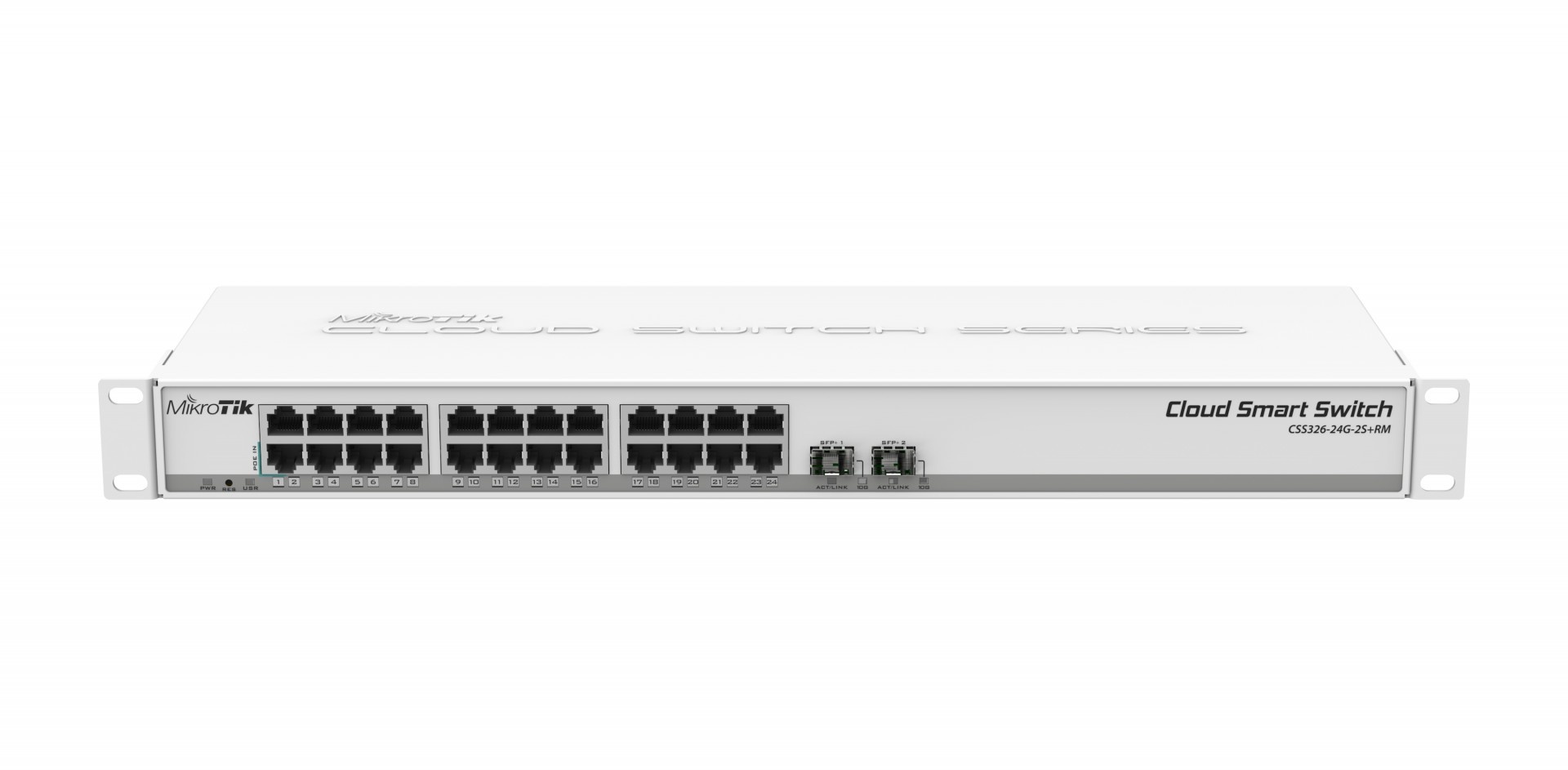 MIKROTIK MikroTik CSS326-24G-2S+RM Switch di rete gestito, 24x Gigabit Ethernet, 2x SFP+, PoE, 1U - RETI | TecnoCARE.net Sabaudia, Latina, Terracina, San Felice Circeo e Pontinia