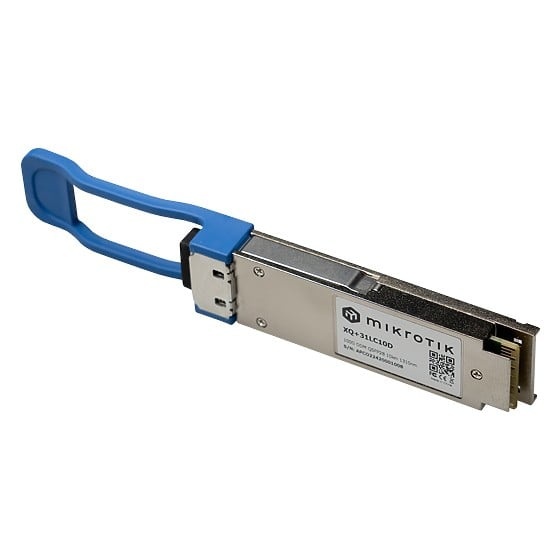 MIKROTIK Mikrotik XQ+31LC10D modulo del ricetrasmettitore di rete Fibra ottica 100000 Mbit/s QSFP28 1309 nm - RETI | TecnoCARE.net Sabaudia, Latina, Terracina, San Felice Circeo e Pontinia
