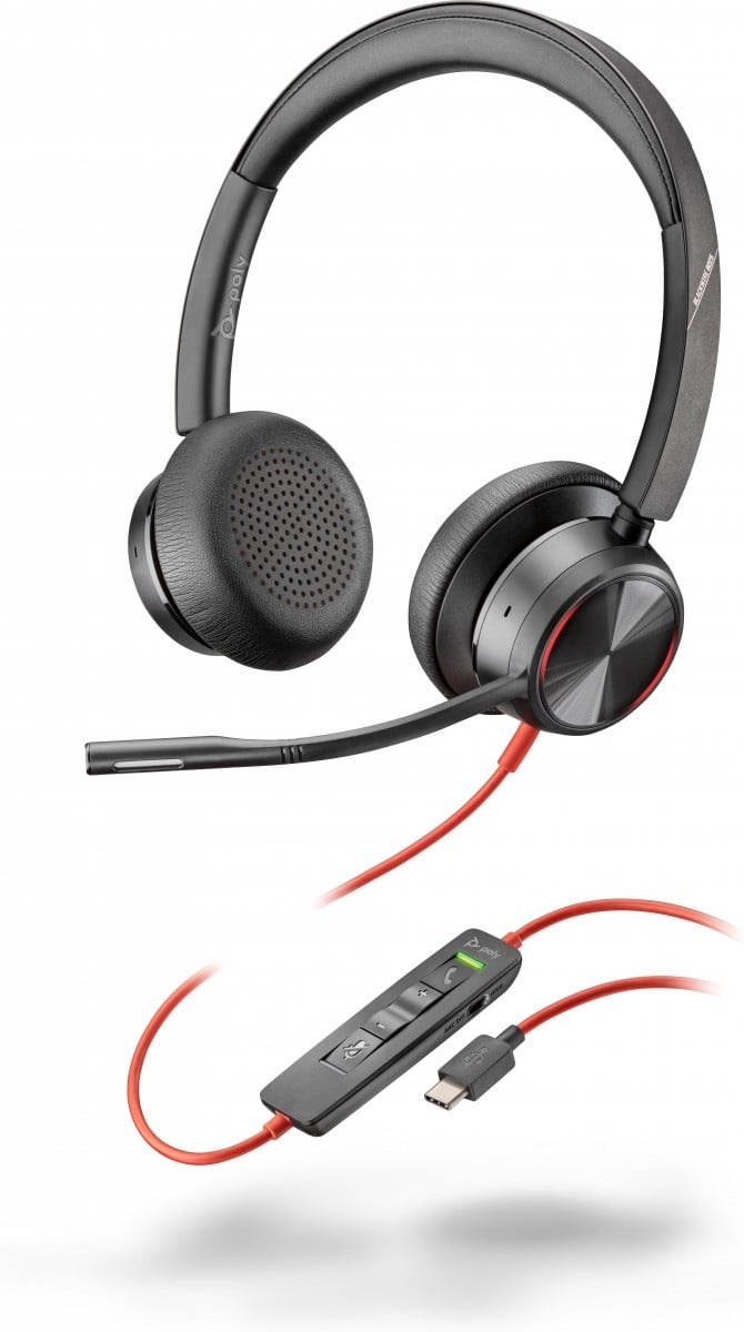 HP POLY HP Poly Blackwire 8225 Stereo USB-C Headset +USB-C/A Adapter Auricolare Cablato A Padiglione Ufficio USB tipo-C Nero - AUDIO E CUFFIE PORTATILI | TecnoCARE.net Sabaudia, Latina, Terracina, San Felice Circeo e Pontinia