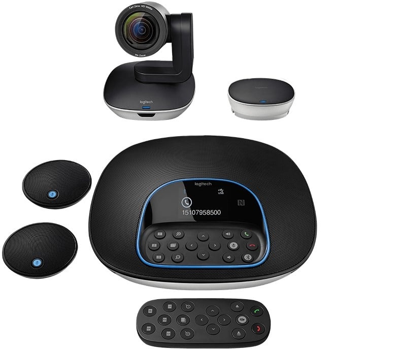 LOGITECH Logitech 960-001057 Telecamera per videoconferenze 1080p con zoom digitale 10x - ATTREZZATURE PER CONFERENZE | TecnoCARE.net Sabaudia, Latina, Terracina, San Felice Circeo e Pontinia