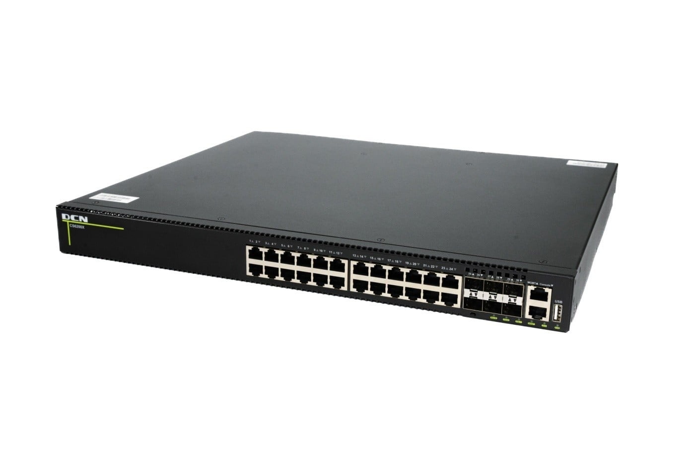 DCN EUROPE DCN Europe CS6200X-24T6X-P-EI 24x10/100/1000Base-T con PoE+ (500/1000W) + 6x10GBase-X SFP+ - RETI | TecnoCARE.net Sabaudia, Latina, Terracina, San Felice Circeo e Pontinia