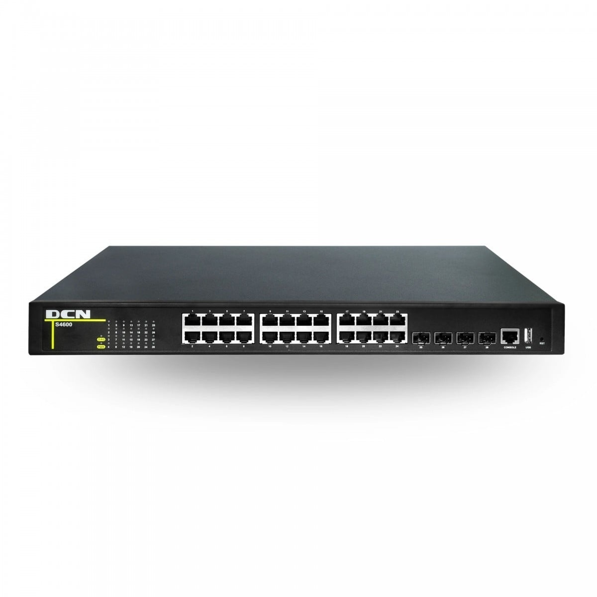 DCN EUROPE DCN Europe S4600-28X-SI-R2 24x10/100/1000Base-T + 4x1/10GBase-X SFP+ - RETI | TecnoCARE.net Sabaudia, Latina, Terracina, San Felice Circeo e Pontinia