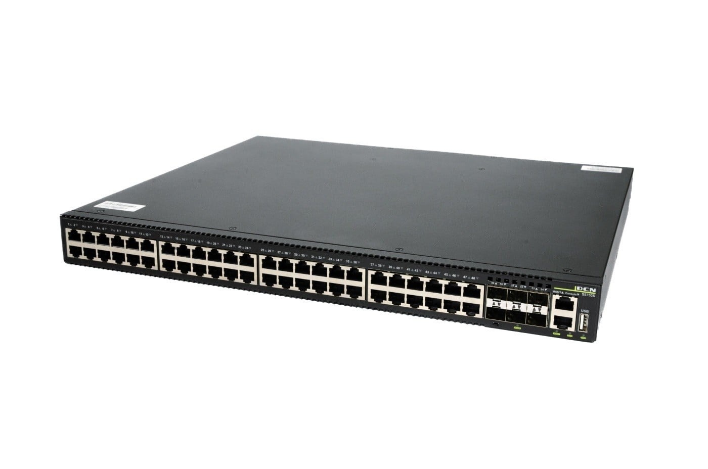 DCN EUROPE DCN Europe S5750X-48T6X-P-SI 48x10/100/1000Base-T con PoE+ (740W) + 6x10GBase-X SFP+ - RETI | TecnoCARE.net Sabaudia, Latina, Terracina, San Felice Circeo e Pontinia