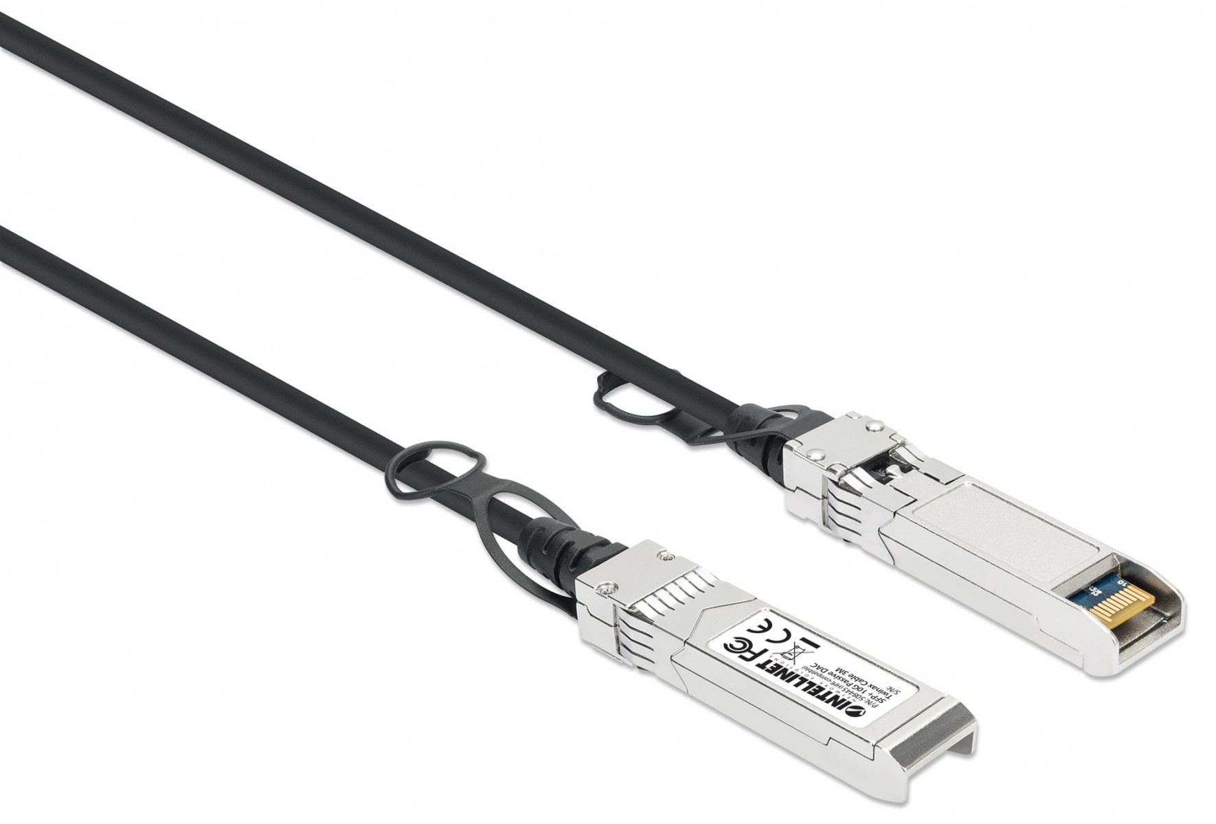 INTELLINET Intellinet 508445 cavo InfiniBand e in fibra ottica 3 m SFP+ Nero, Argento - CAVI PER COMPUTER E PERIFERICHE | TecnoCARE.net Sabaudia, Latina, Terracina, San Felice Circeo e Pontinia