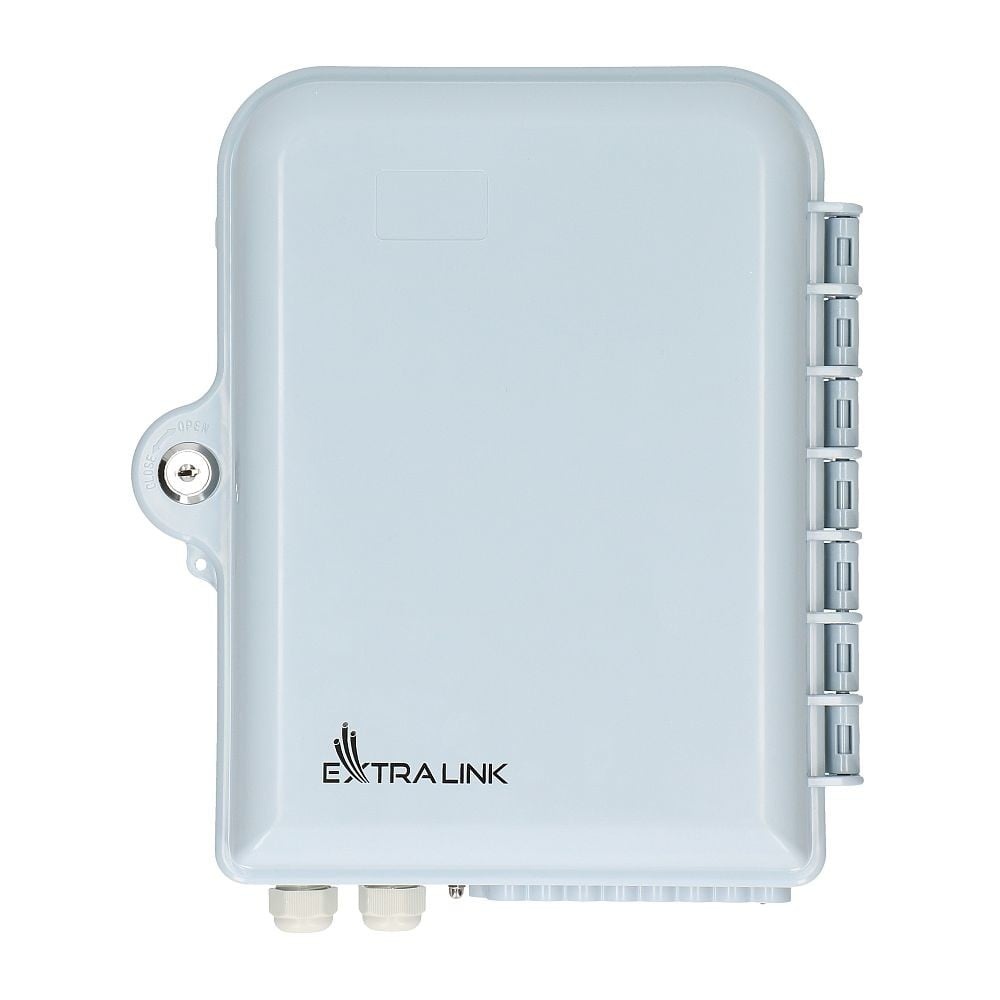 EXTRALINK Extralink Emma | Morsettiera fibra ottica | 16 saldature, bianco - RETI | TecnoCARE.net Sabaudia, Latina, Terracina, San Felice Circeo e Pontinia
