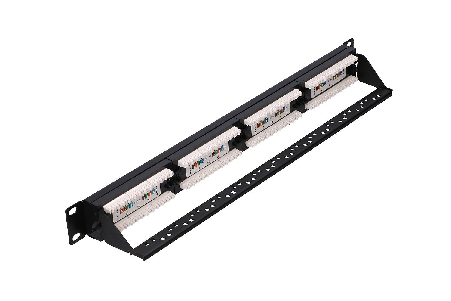 EXTRALINK Extralink CAT5E UTP V2 | Pannello di permuta | 24 porte - RETI | TecnoCARE.net Sabaudia, Latina, Terracina, San Felice Circeo e Pontinia