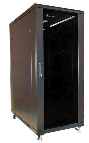 EXTRALINK Extralink 27U 600x1000 Nero | Armadio per montaggio su rack | in piedi - COMPONENTI | TecnoCARE.net Sabaudia, Latina, Terracina, San Felice Circeo e Pontinia