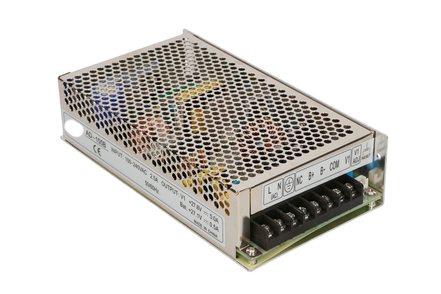 EXTRALINK Extralink AD-155B POWER SUPPLY WITH BATTERY CHARGER 24V/27.6V 155W ZASILACZ BUFOROWY adattatore e invertitore Universale Alluminio - BATTERIE E ALIMENTATORI | TecnoCARE.net Sabaudia, Latina, Terracina, San Felice Circeo e Pontinia