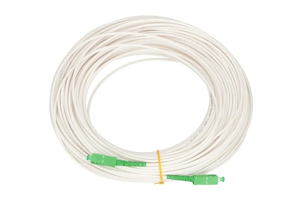 EXTRALINK Extralink SC/APC-SC/APC | Patchcord | LSZH, Monomodale, Simplex, G.657A1, 3mm, 60m, bianco - CAVI PER COMPUTER E PERIFERICHE | TecnoCARE.net Sabaudia, Latina, Terracina, San Felice Circeo e Pontinia
