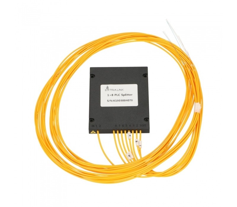 EXTRALINK Extralink 1:8 PLC SC/APC | Splitter | 2,0mm, 1,5m, G657A, modulo ABS, senza connettori - CAVI PER COMPUTER E PERIFERICHE | TecnoCARE.net Sabaudia, Latina, Terracina, San Felice Circeo e Pontinia