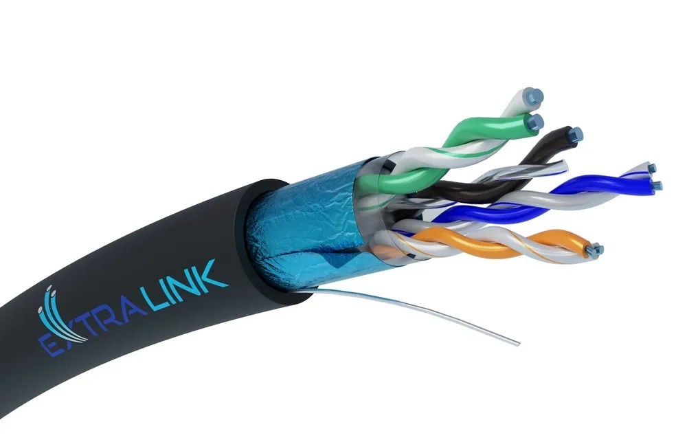 EXTRALINK Extralink EX.17092 cavo di rete Nero 305 m Cat5e F/UTP (FTP) Rotondo - CAVI PER COMPUTER E PERIFERICHE | TecnoCARE.net Sabaudia, Latina, Terracina, San Felice Circeo e Pontinia