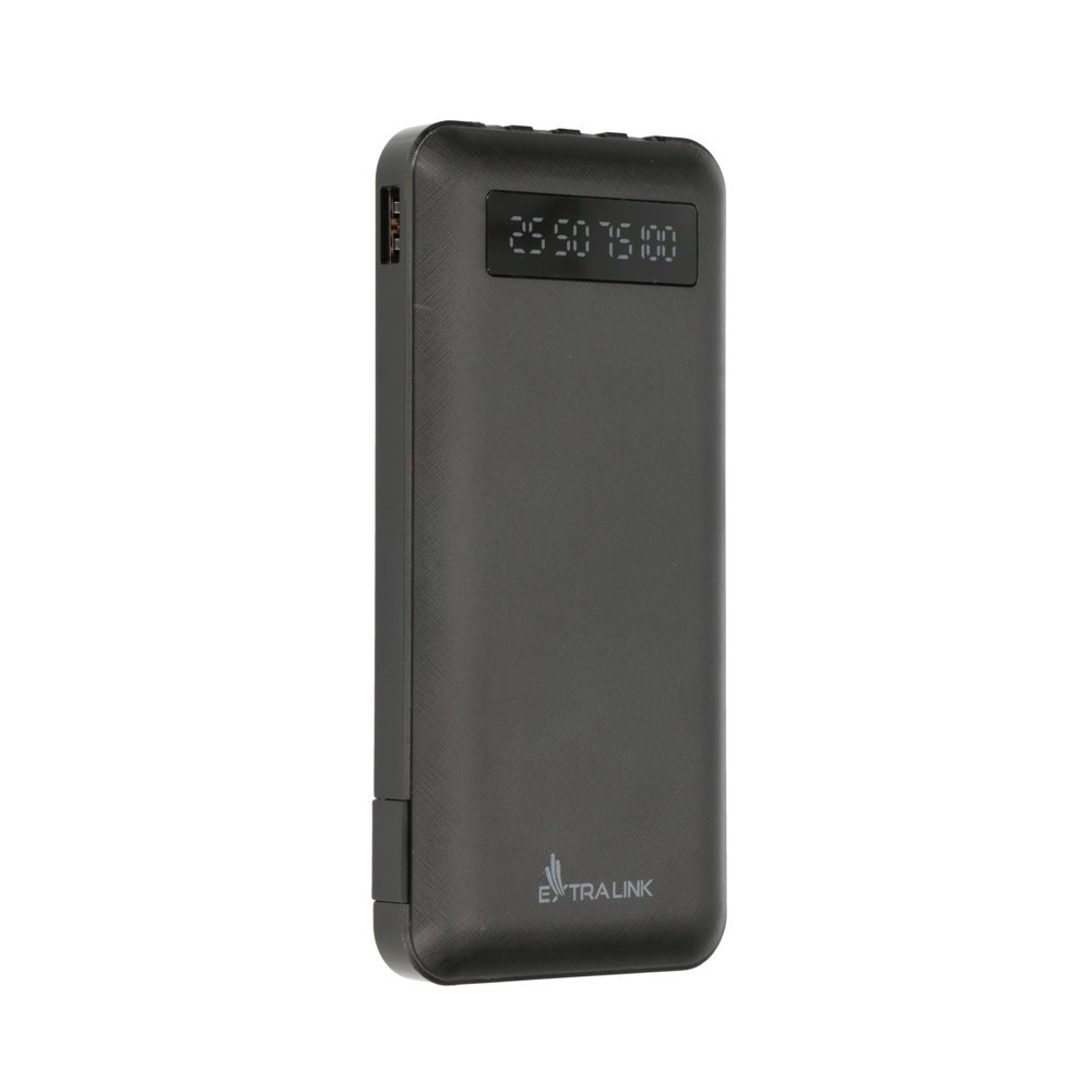 EXTRALINK Extralink EX.19607 batteria portatile Polimeri di litio (LiPo) 10000 mAh Nero - BATTERIE E ALIMENTATORI | TecnoCARE.net Sabaudia, Latina, Terracina, San Felice Circeo e Pontinia