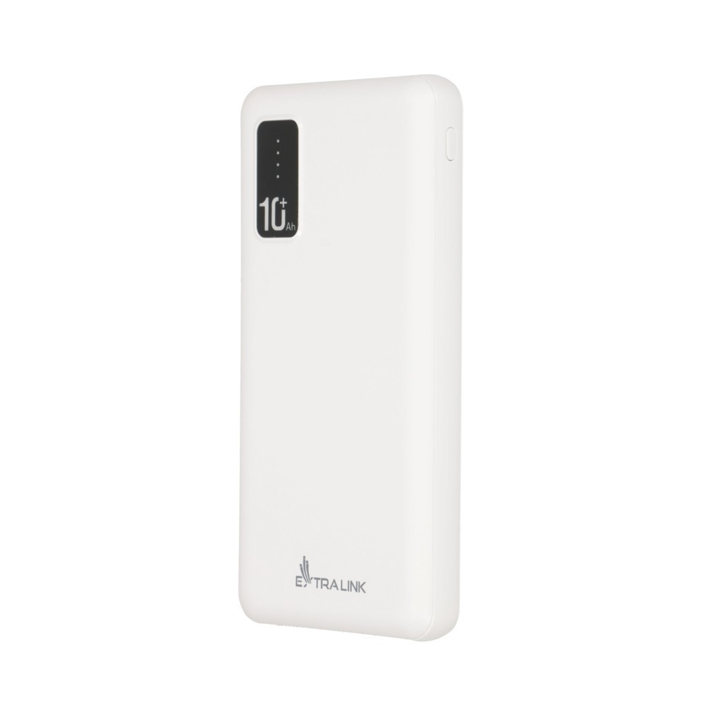 EXTRALINK Extralink EX.19638 batteria portatile Polimeri di litio (LiPo) 10000 mAh Bianco - BATTERIE E ALIMENTATORI | TecnoCARE.net Sabaudia, Latina, Terracina, San Felice Circeo e Pontinia