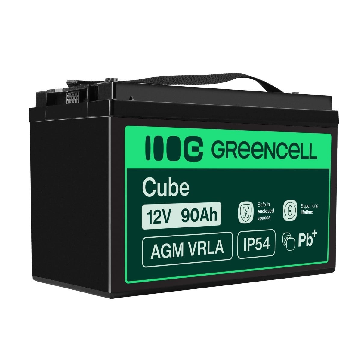 GREEN CELL Green Cell AGM29 batteria UPS Acido piombo (VRLA) 12 V 90 Ah - BATTERIE E ALIMENTATORI | TecnoCARE.net Sabaudia, Latina, Terracina, San Felice Circeo e Pontinia