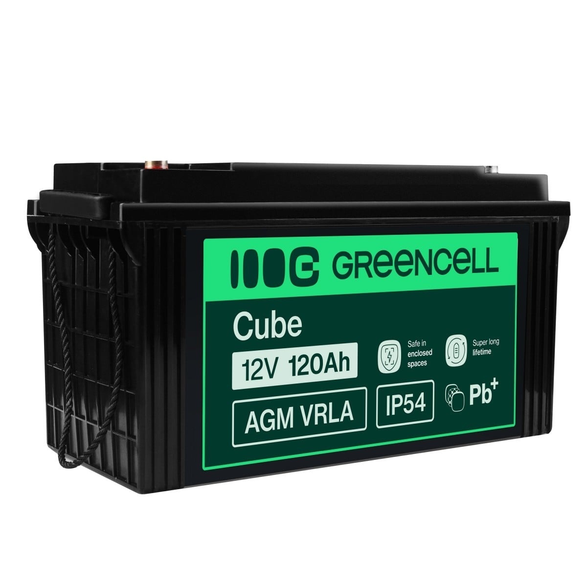 GREEN CELL Green Cell AGM31 batteria UPS Acido piombo (VRLA) 12 V 120 Ah - BATTERIE E ALIMENTATORI | TecnoCARE.net Sabaudia, Latina, Terracina, San Felice Circeo e Pontinia