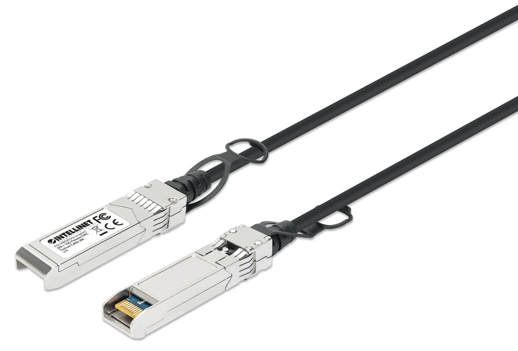 INTELLINET Intellinet 508438 cavo InfiniBand e in fibra ottica 3 m SFP+ Nero, Argento - CAVI PER COMPUTER E PERIFERICHE | TecnoCARE.net Sabaudia, Latina, Terracina, San Felice Circeo e Pontinia
