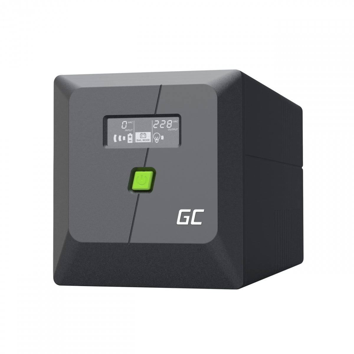 GREEN CELL Green Cell UPS 1000VA 600W PowerProof con LCD - BATTERIE E ALIMENTATORI | TecnoCARE.net Sabaudia, Latina, Terracina, San Felice Circeo e Pontinia