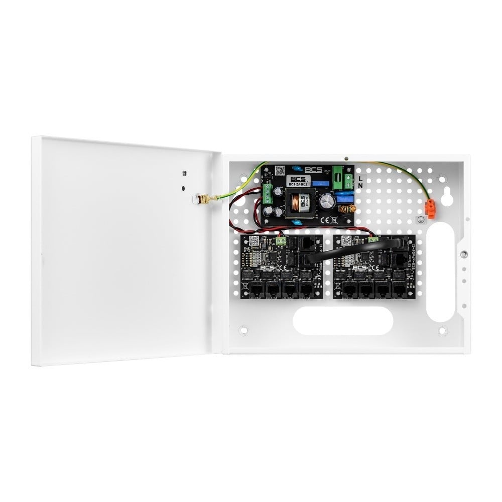 BCS BCS BCS-IP8/E-S Set di Alimentazione PoE per Telecamere IP, Custodia Interna, fino a 9 Ricevitori - SISTEMI DI SORVEGLIANZA | TecnoCARE.net Sabaudia, Latina, Terracina, San Felice Circeo e Pontinia