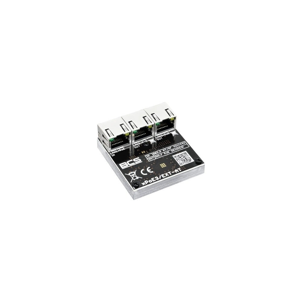 BCS BCS BCS-xPoE3/EXT-AT Switch PoE a 3 porte 10/100Mbps con alimentazione PoE - RETI | TecnoCARE.net Sabaudia, Latina, Terracina, San Felice Circeo e Pontinia