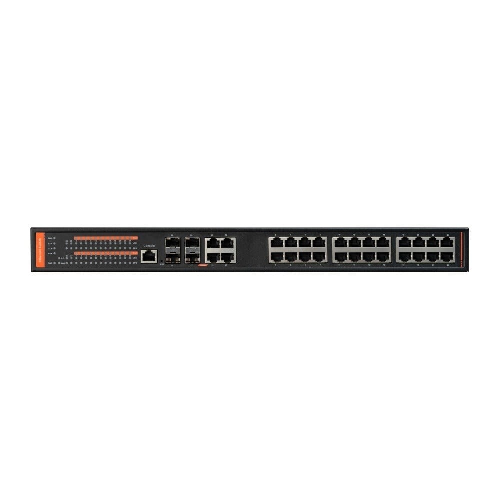 BCS BCS BCS-SP24G04G-4SFP-M Switch PoE Gestito 24 Porte 1Gbps con Alimentazione da 400W - RETI | TecnoCARE.net Sabaudia, Latina, Terracina, San Felice Circeo e Pontinia