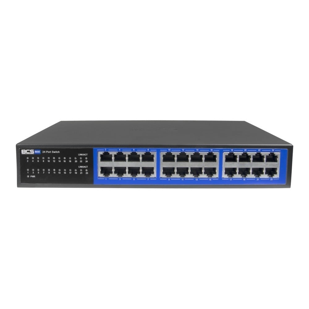 BCS BCS BCS-B-S24G Switch Gigabit 24 Porte RJ45 1Gbps - RETI | TecnoCARE.net Sabaudia, Latina, Terracina, San Felice Circeo e Pontinia