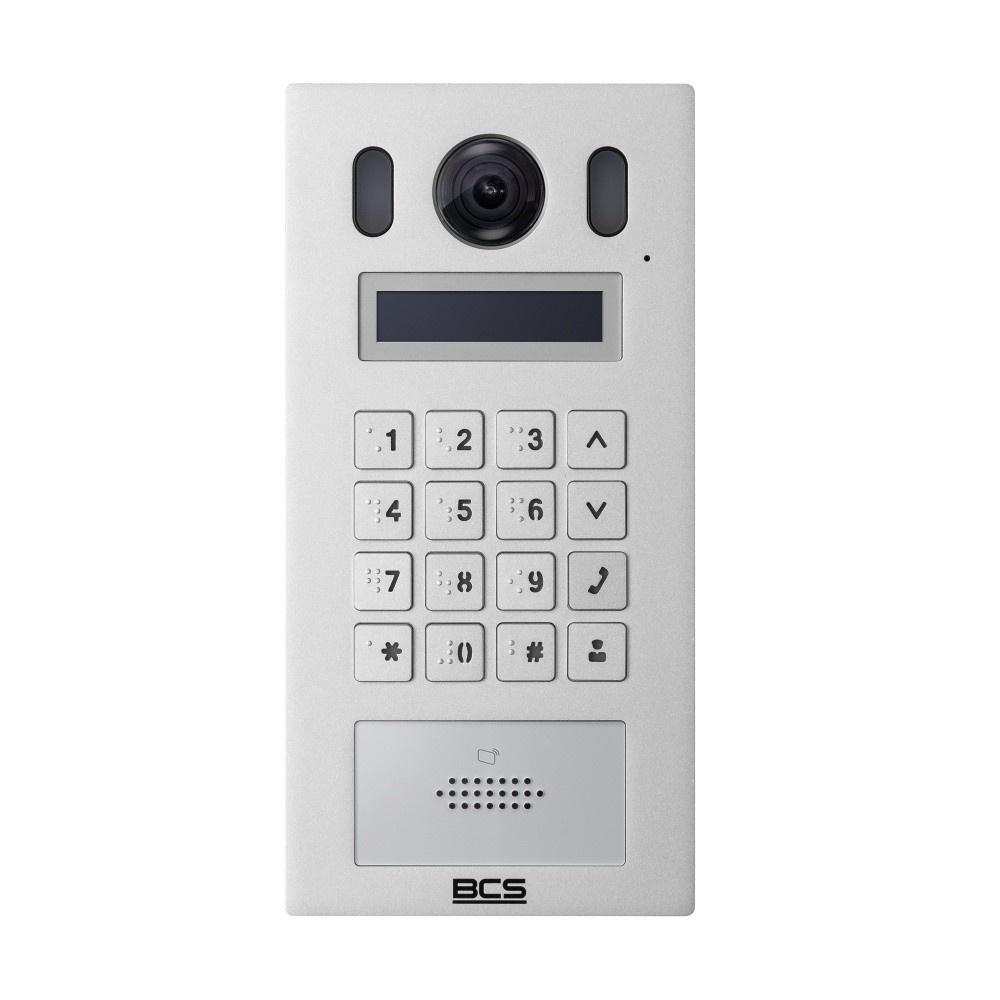BCS BCS BCS-PAN9211S-S Pannello Esterno Duale TCP/IP/SIP per Edifici a Più Famiglie - ACCESSO E CONTROLLO | TecnoCARE.net Sabaudia, Latina, Terracina, San Felice Circeo e Pontinia