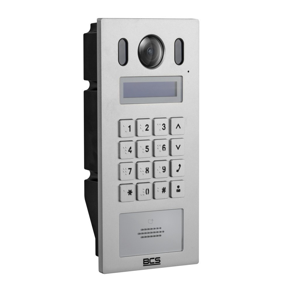 BCS BCS BCS-PAN9211S-S Pannello Esterno Duale TCP/IP/SIP per Edifici a Più Famiglie - ACCESSO E CONTROLLO | TecnoCARE.net Sabaudia, Latina, Terracina, San Felice Circeo e Pontinia