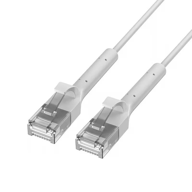 EXTRALINK Extralink Kat.6A U/FTP 2m 1Gbps Bianco | Patchcord LAN | Rame Cavo di rete twisted pair, estremità piegata - CAVI PER COMPUTER E PERIFERICHE | TecnoCARE.net Sabaudia, Latina, Terracina, San Felice Circeo e Pontinia