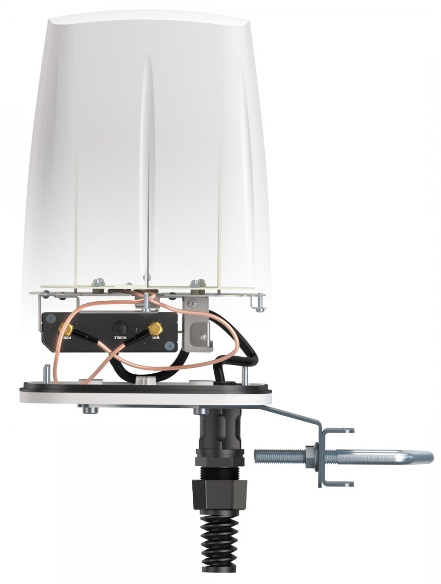 QUWIRELESS QuWireless QuSpot antenna di rete Antenna omnidirezionale PoE/LAN 4 dBi - RETI | TecnoCARE.net Sabaudia, Latina, Terracina, San Felice Circeo e Pontinia
