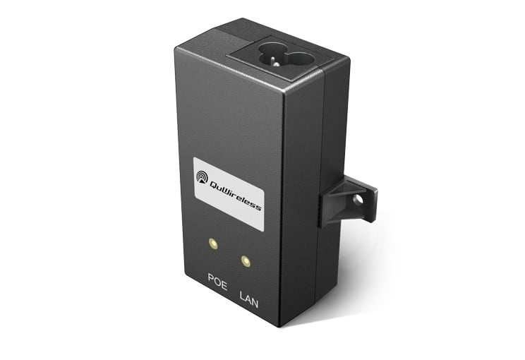 QUWIRELESS QuPSU P248E Passive PoE PSU 24V 0.8A , EU cord, wall mount - BATTERIE E ALIMENTATORI | TecnoCARE.net Sabaudia, Latina, Terracina, San Felice Circeo e Pontinia