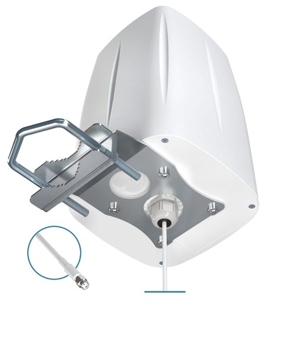 QUWIRELESS AOLS1-1 - 4 dBi - 2.7 GHz - 4 dBi - 50 ? - 360° - 35° - RETI | TecnoCARE.net Sabaudia, Latina, Terracina, San Felice Circeo e Pontinia