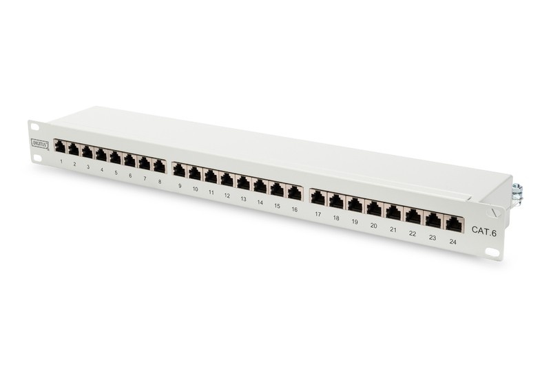DIGITUS DN-91624S - RJ-45 - Bianco - 1U - -20 - 70 °C - 482 mm - 44 mm - RETI | TecnoCARE.net Sabaudia, Latina, Terracina, San Felice Circeo e Pontinia