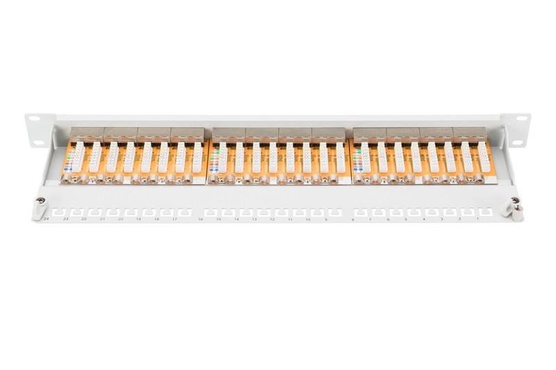 DIGITUS DN-91624S - RJ-45 - Bianco - 1U - -20 - 70 °C - 482 mm - 44 mm - RETI | TecnoCARE.net Sabaudia, Latina, Terracina, San Felice Circeo e Pontinia